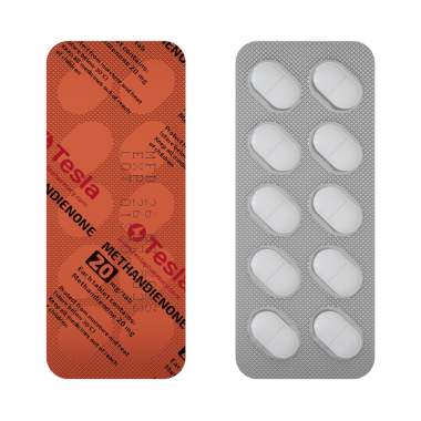 METHANDIENONE 20 Tesla 50tab|20mg Таблетки