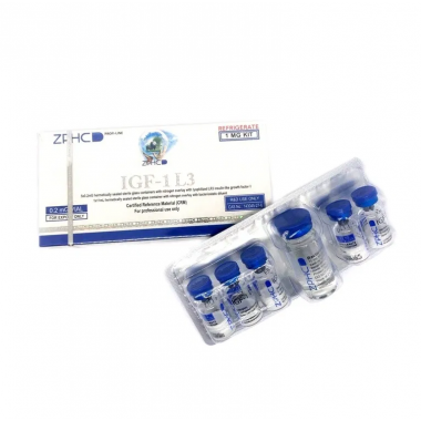 IGF-1 LR3 ZPHC 5фл|0.2mg+1фл b.water Пачка
